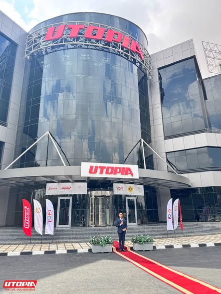 His Excellency President Abdel Fattah El-Sisi witnessed the opening of utopia factory 