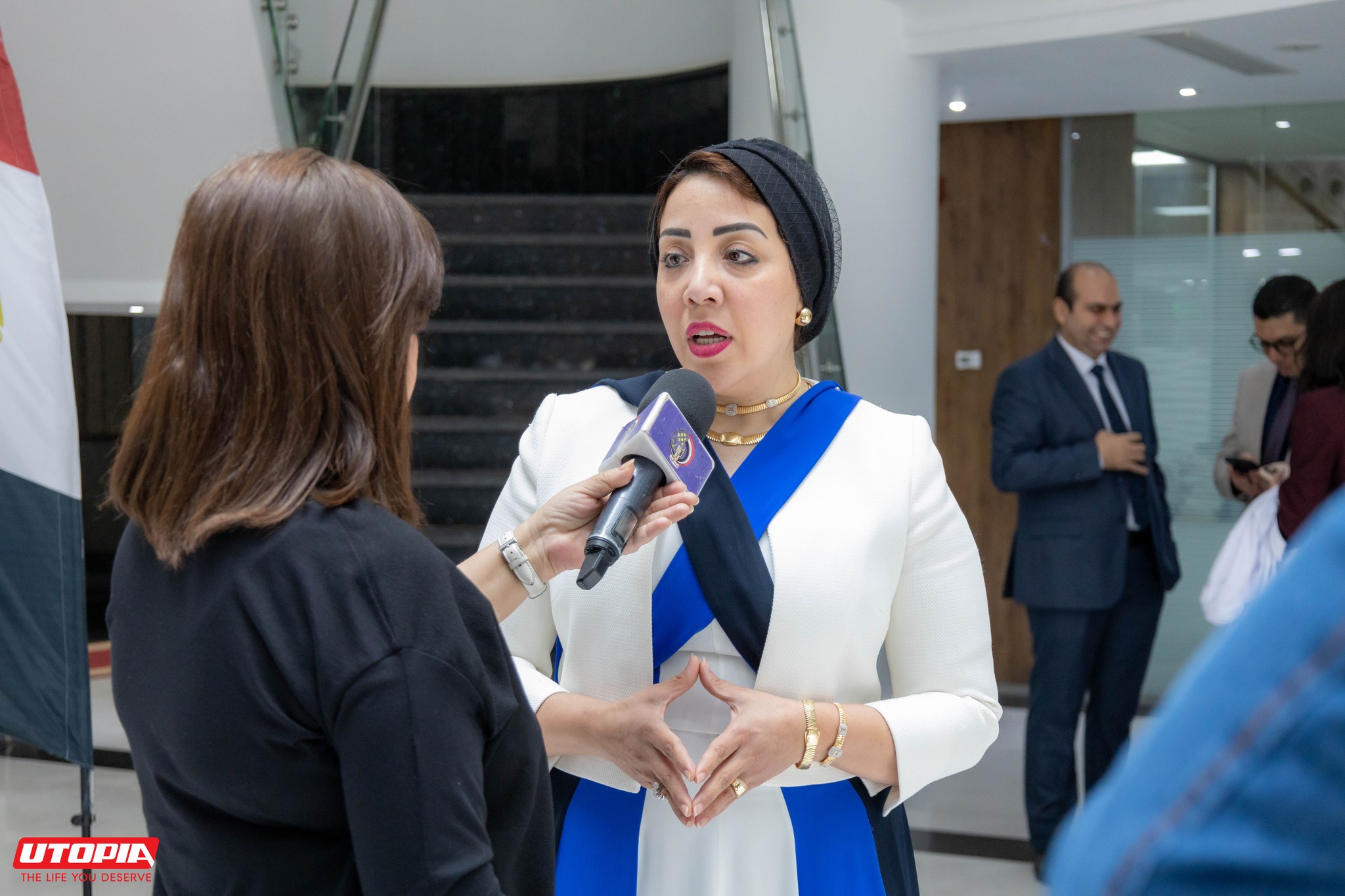 His Excellency President Abdel Fattah El-Sisi witnessed the opening of utopia factory 