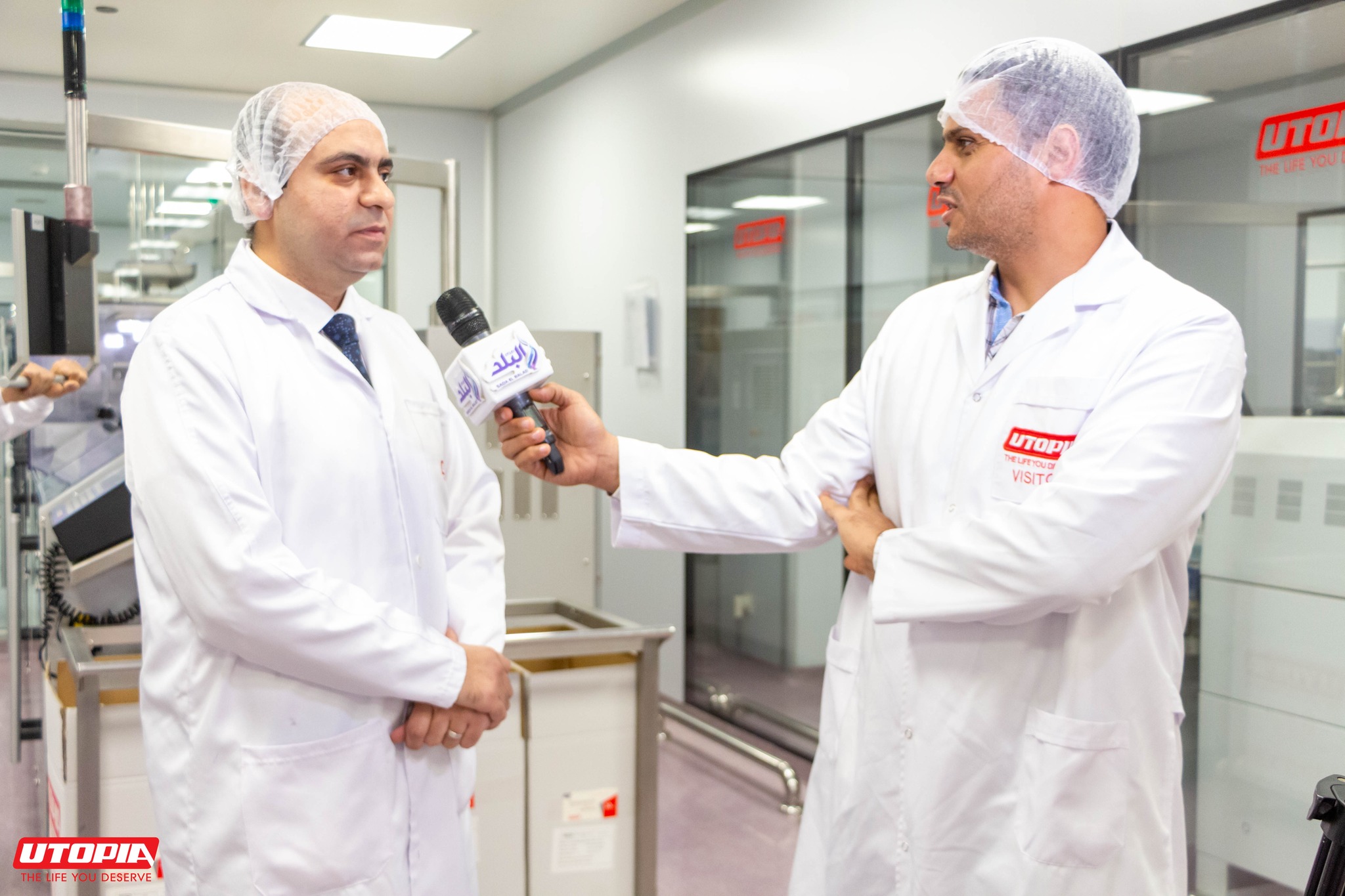 His Excellency President Abdel Fattah El-Sisi witnessed the opening of utopia factory 