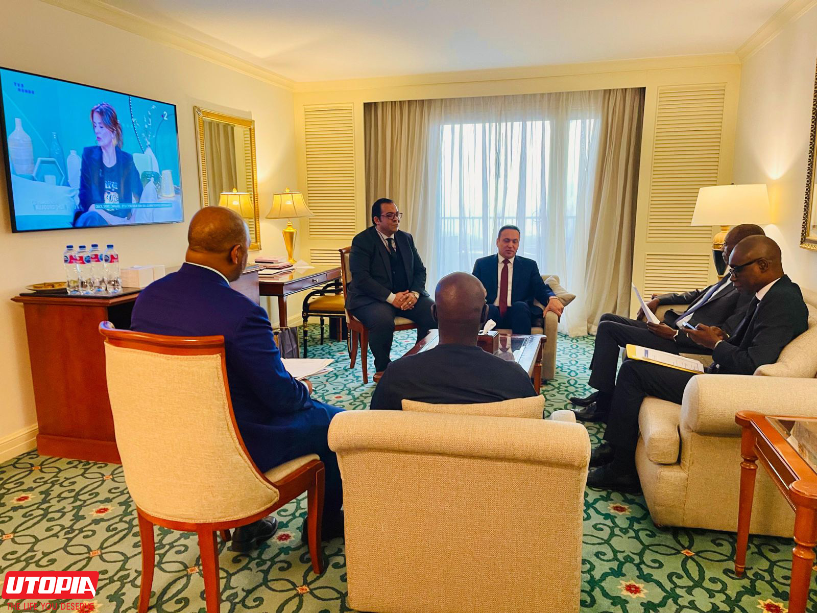 Chairman of Utopia Pharma Meets Senegal’s Minister of Foreign Affairs to Strengthen Cooperation in Pharmaceutical Manufacturing