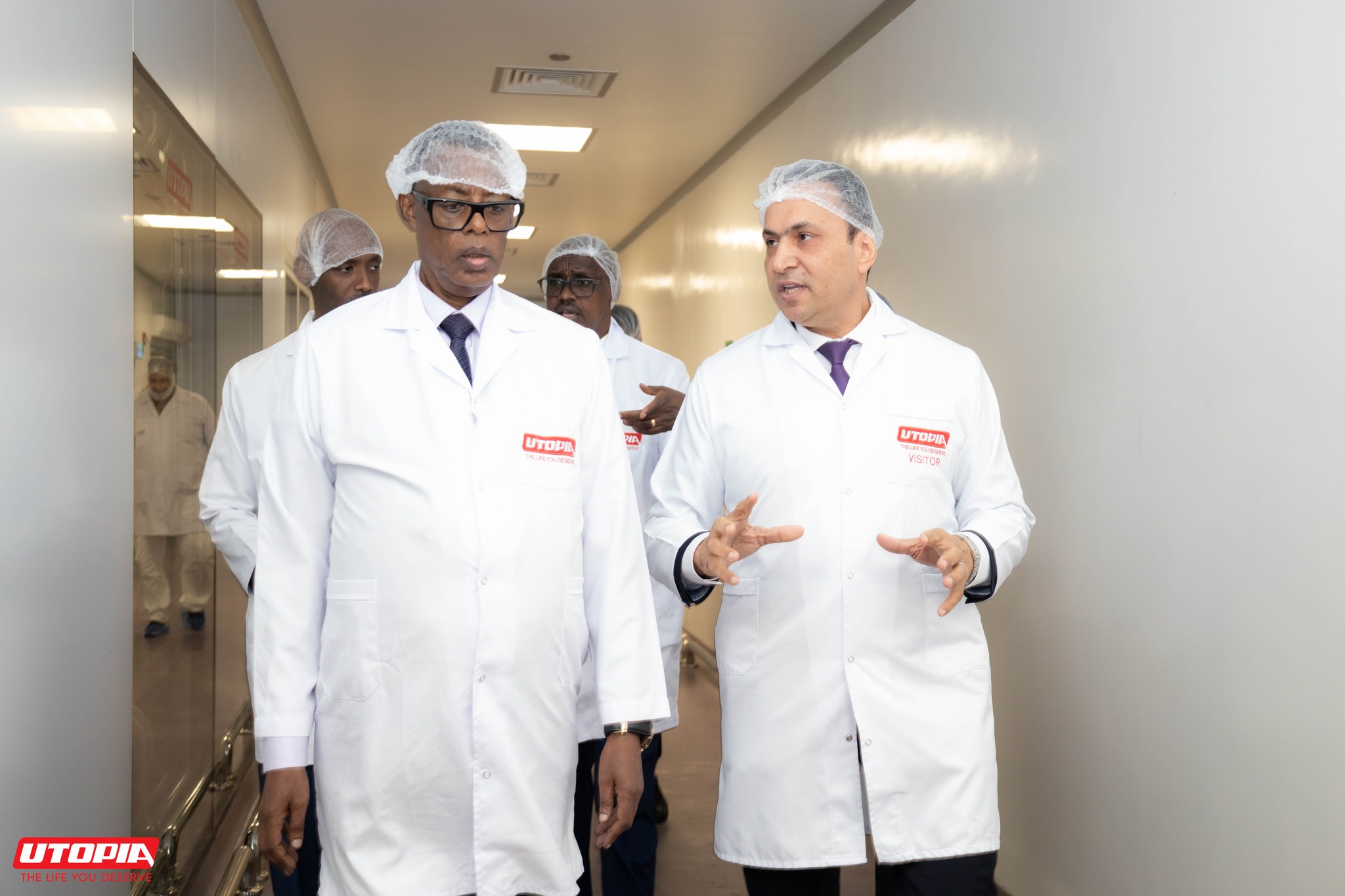 Utopia Welcomes General James Kabarebe, Rwanda’s Minister of State for Regional Cooperation, Along with a High-Level Rwandan Delegation