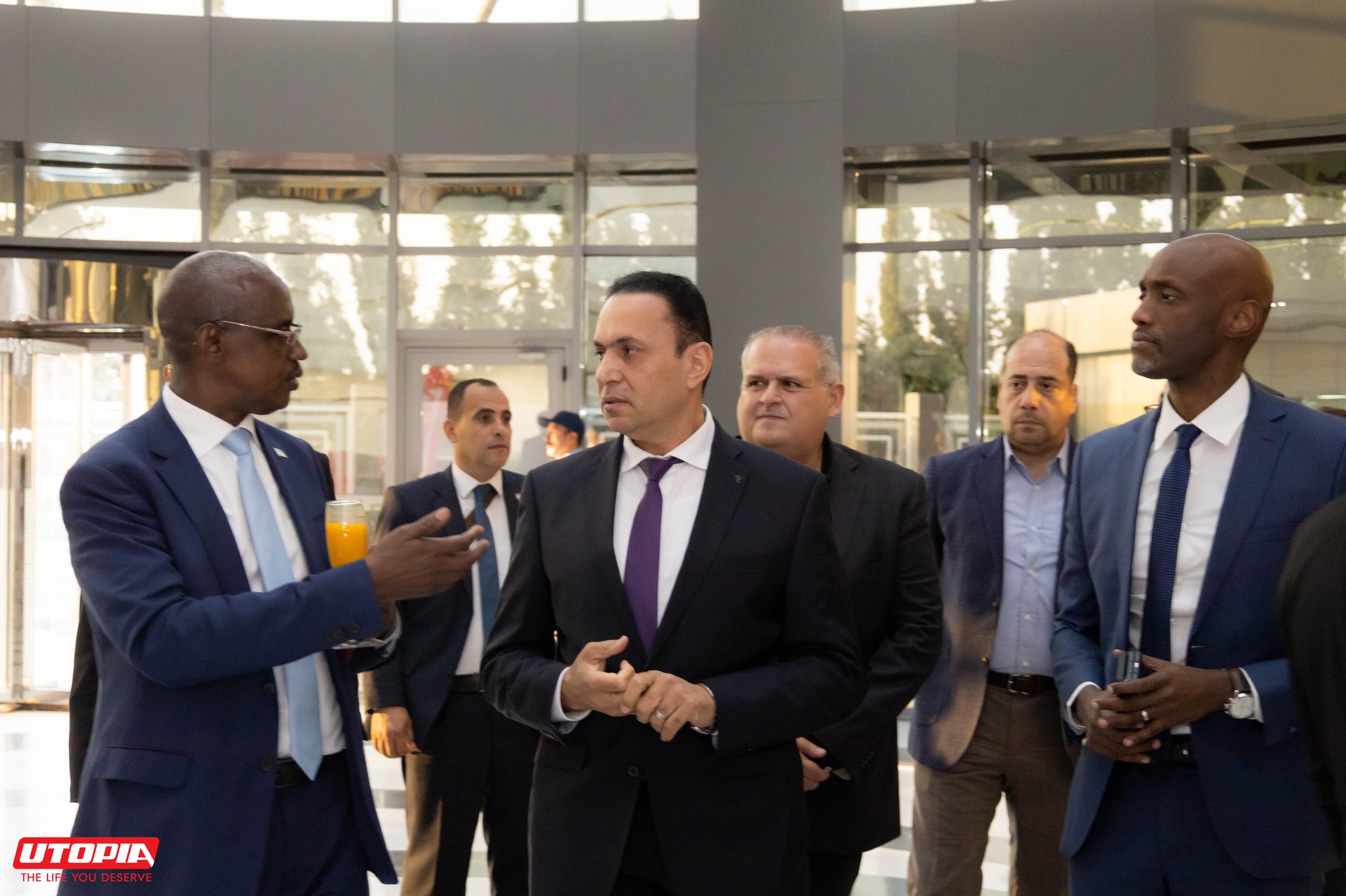 Utopia Welcomes General James Kabarebe, Rwanda’s Minister of State for Regional Cooperation, Along with a High-Level Rwandan Delegation
