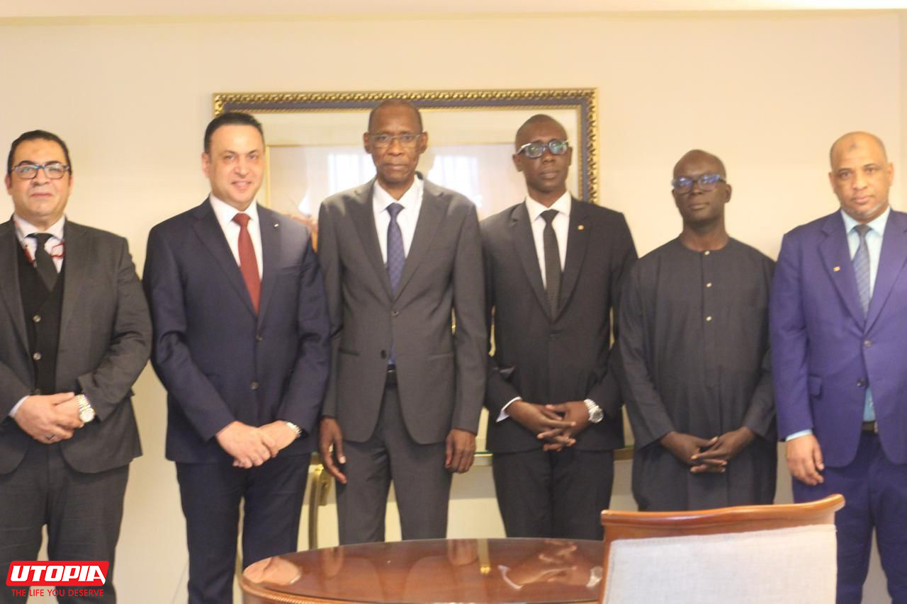 Chairman of Utopia Pharma Meets Senegal’s Minister of Foreign Affairs to Strengthen Cooperation in Pharmaceutical Manufacturing