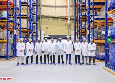 The highlight of the visit of Dr. Ali Babiker, President of the National Medicines and Poisons Board - Sudan, to the Utopia factory