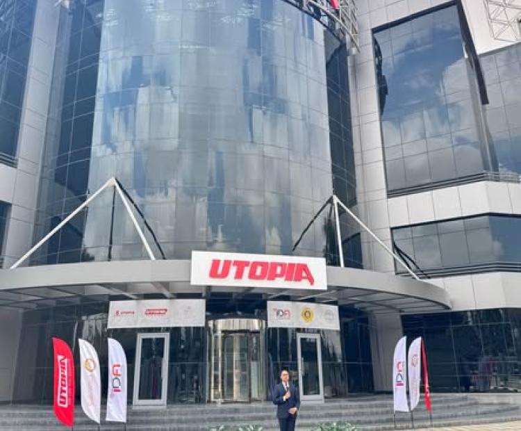 His Excellency President Abdel Fattah El-Sisi witnessed the opening of utopia factory 