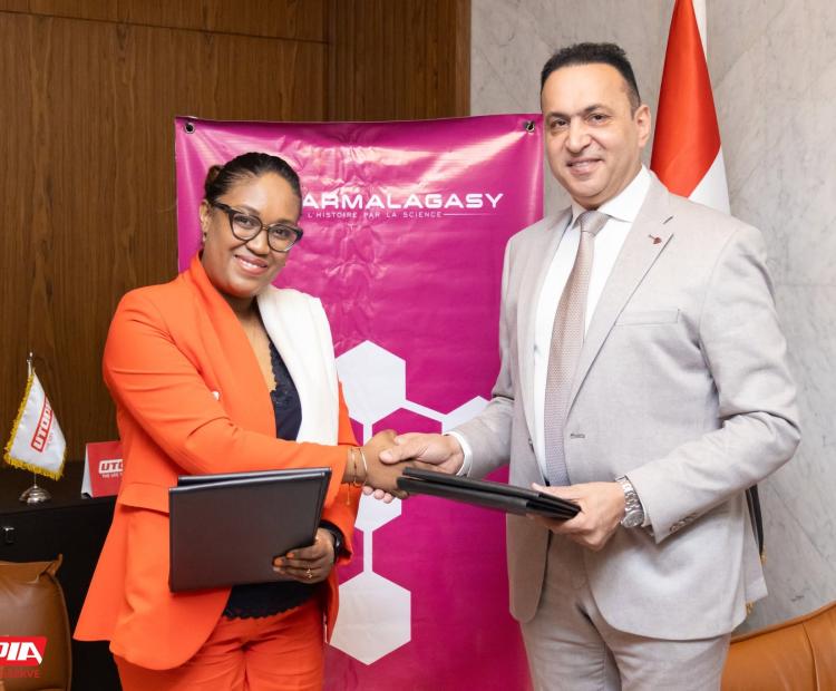 Strategic Memorandum of Understanding Signed Between Pharmalagasy S.A. (Madagascar) and Utopia