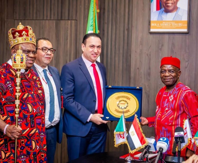 Utopia Pharmaceuticals CEO Met with Abia State Governor to Discuss Pharmaceutical Investment in Nigeria