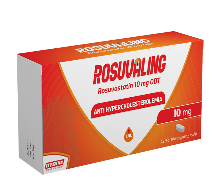 Rosuvaling 10 mg Oral disintegrating tablets