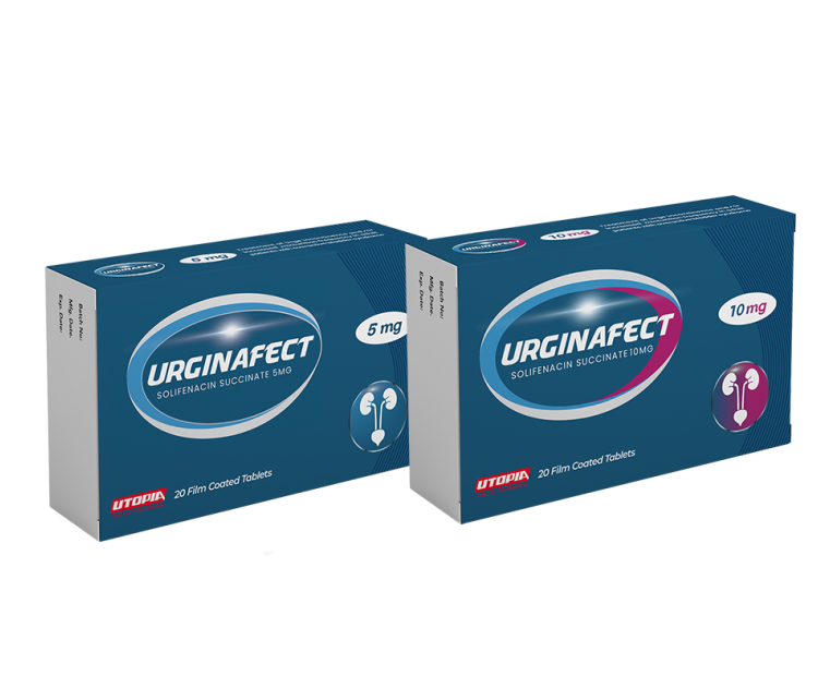 Urginafect 5 mg and 10 mg