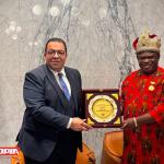 Utopia Pharmaceuticals Welcomes High-Level Delegation from Abia State, Nigeria to Strengthen Pharmaceutical Manufacturing Cooperation and Technology Transfer Utopia Pharmaceuticals welcomed a high-level delegation from Abia State, Federal Republic of Nigeria, headed by His Royal Majesty King Apostle Chibuzor Gift Chinyere (The Okwuorie One), during an official visit to the company’s advanced industrial facilities in Egypt.